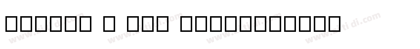 Tanugo R TTF Regular字体转换
